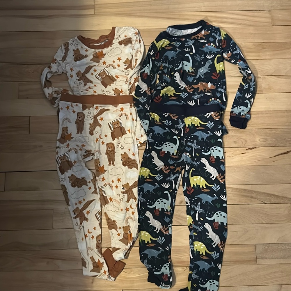 Little Sleepies Bamboo Long Sleeve Pajama Bundle